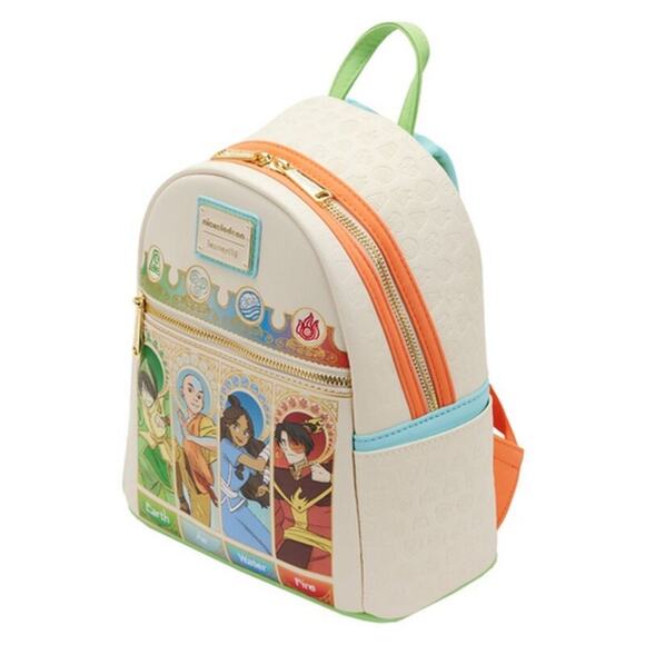 Loungefly Nickelodeon Avatar Debossed Elements Mini Backpack main image 8